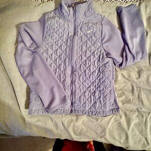 Nike Light Purple Quilted Jacket